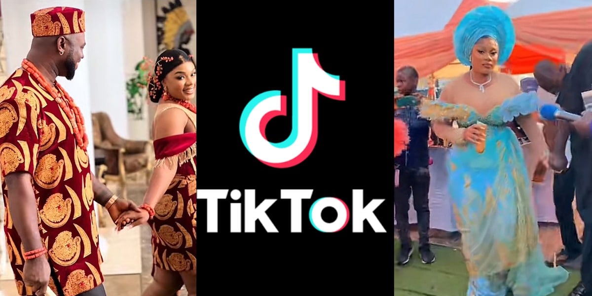 Nigerian lady finds love on TikTok, romance ends in marriage
