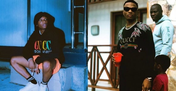 Wizkid shares x-rated threat message from a female fan