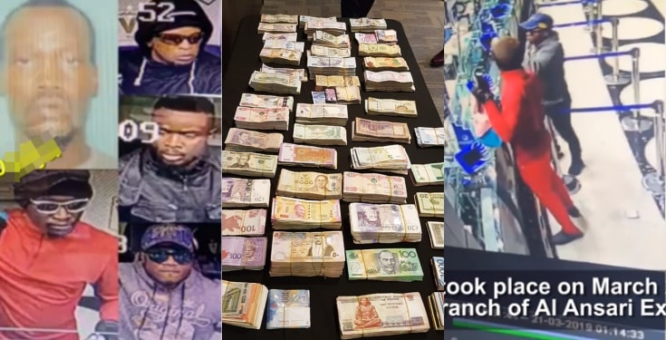 Names of the five Nigerians arrested for robbery in Dubai