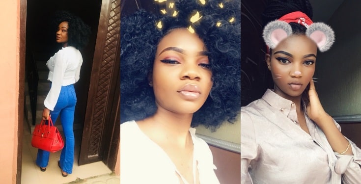 Nigerian lady says she wants to be a housewife and enjoy her husband's money (screenshots)