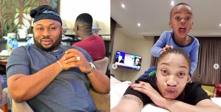 Tonto Dikeh reacts as IG user accuses her of lying and sucking her ex dry