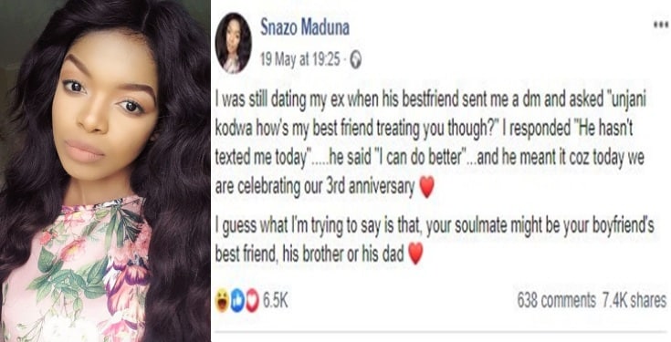 Lady narrates what made her dump boyfriend for his best friend
