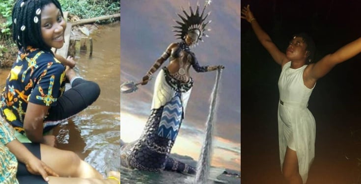 Nigerian mamiwater speaks glowingly about her goddess