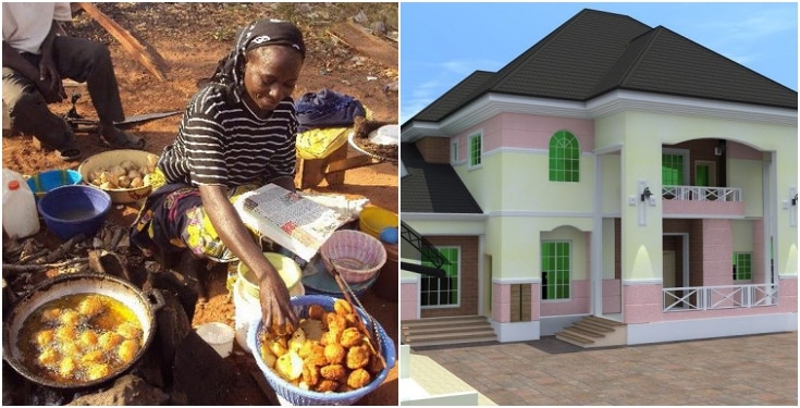 How A Widowed “Akara” Seller Became A Landlord In Lagos - Lady Reveals