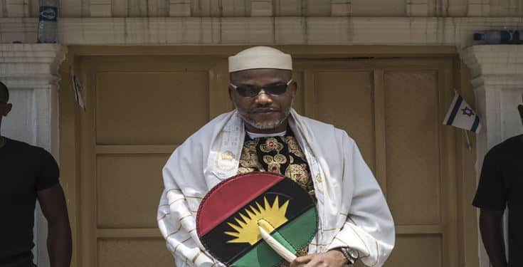 'Anyone who hates Biafra can't make Heaven' - IPOB leader, Nnamdi Kanu