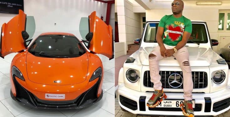 Mompha gifts himself a Mclaren 'flying car' to celebrate his birthday