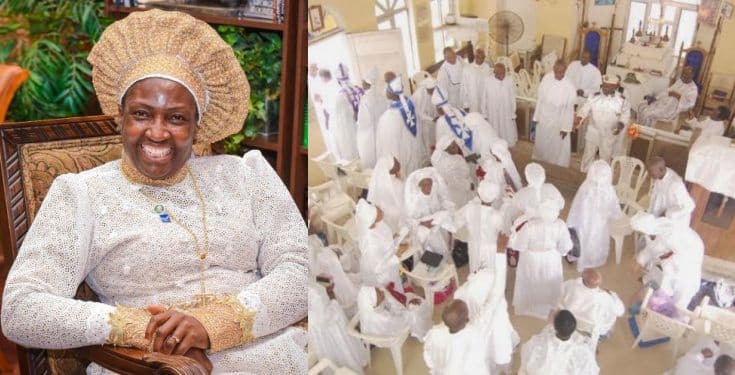 'Nigerians are hypocrites. They come to white garment church at night but hide in the day' - Rev Mother aka Iya Adura