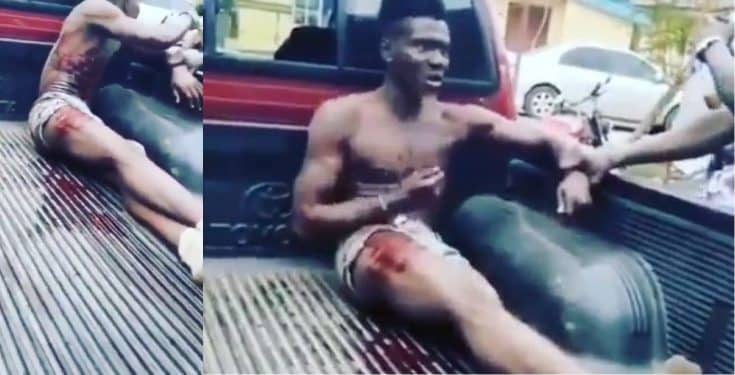 Arrested cultist threatens to kill all the policemen who arrested him (video)