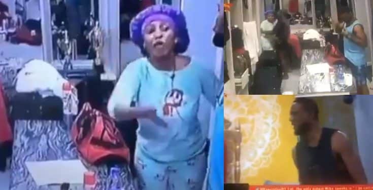 BBNaija 2019 Mercy and Omashola's brawl after midnightt (Video)