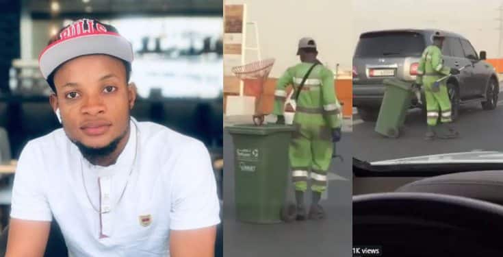 Dancing Nigerian cleaner becomes a viral sensation in Abu Dhabi (video)