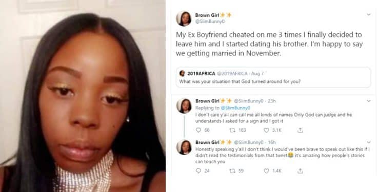 Lady Set To Marry Her Ex-Boyfriend's Brother