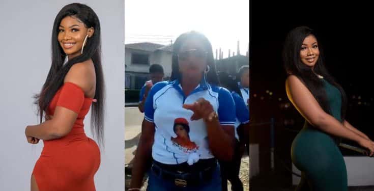 BBNaija: Twitter users blast Lady for organising a rally for Tacha (video)