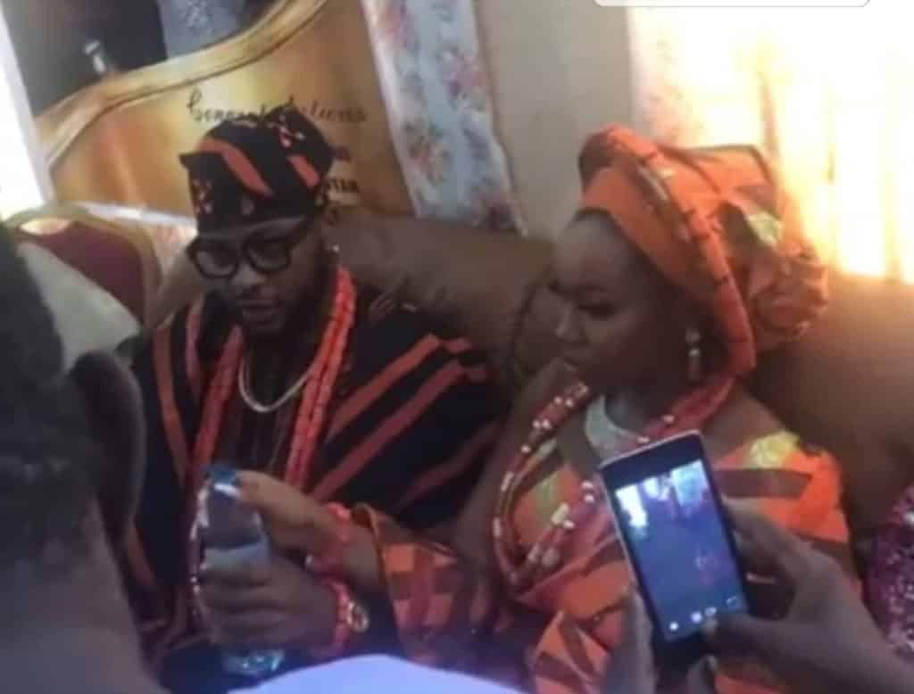 First photos from Bam Bam and Teddy A's traditional wedding