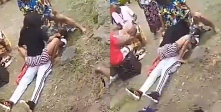 Bride's sisters twerk on groom to test if he can be faithful to their sister by not getting an erection (video)