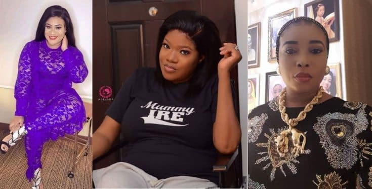 Nkechi Blessing Sunday reacts to report she is snitching on her bestie, Toyin Abraham