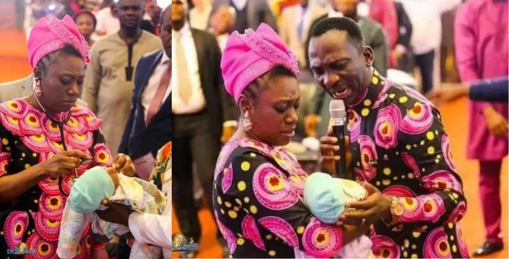 Pastor Paul Enenche resurrects dead baby with hole in the heart (photos)