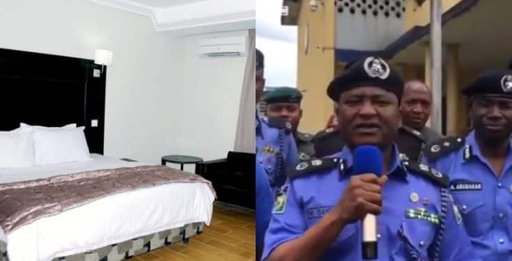 Police arrest suspect who tried to strangle his victim at Port Harcourt hotel (video)