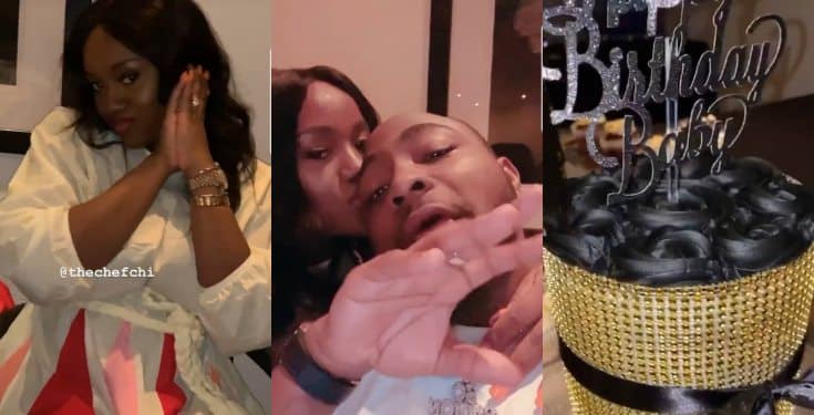 Photos and video from Davido's 27th birthday dinner