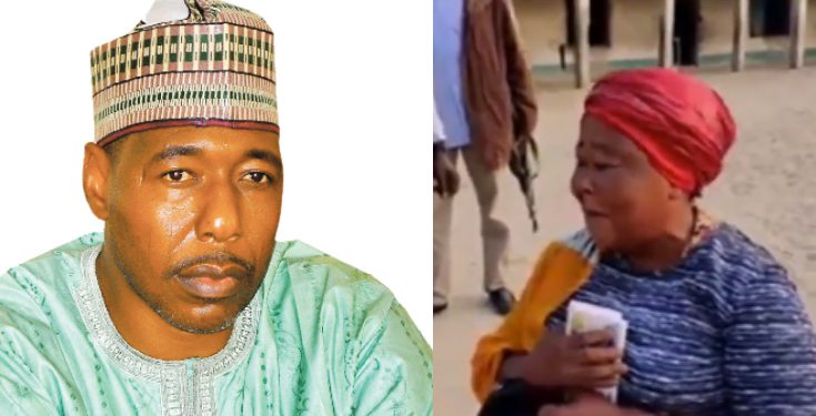 Governor Zulum gifts the only teacher he met in a public school during an unscheduled visit N100k, promotes her (video)