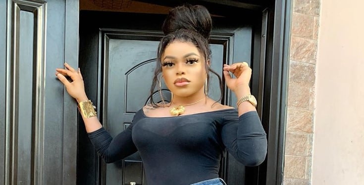 Bobrisky reacts to single mothers begging him for money