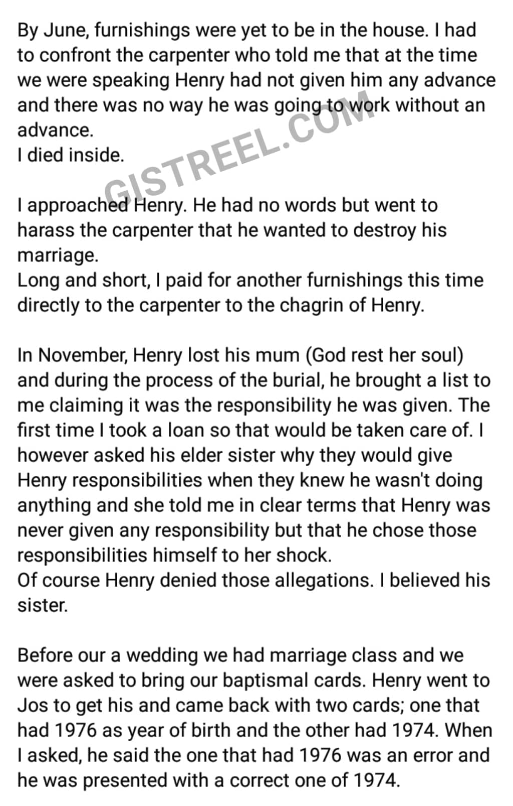 Wife divorces lying husband
