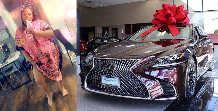Twitter users drag lady who claimed that her husband surprised her with a 2020 Lexus Ls.