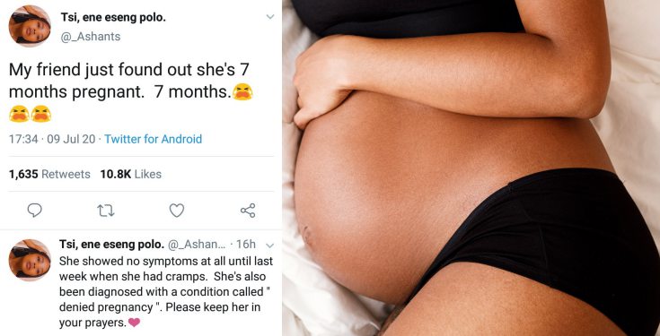 Woman discovers she was pregnant on the day she gave birth