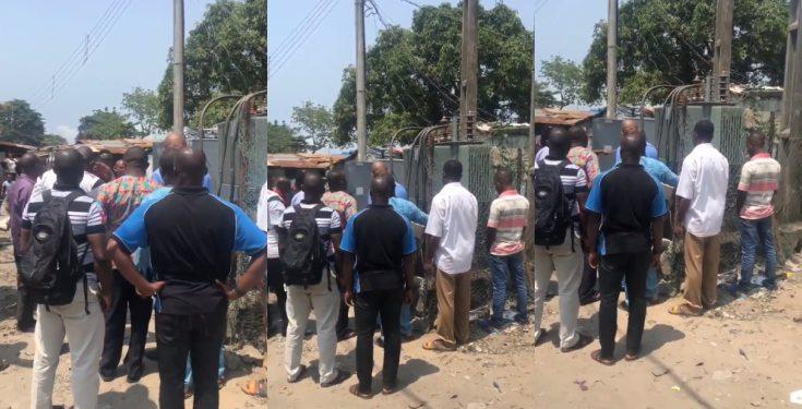 Ikota residents pray over faulty transformer (video)