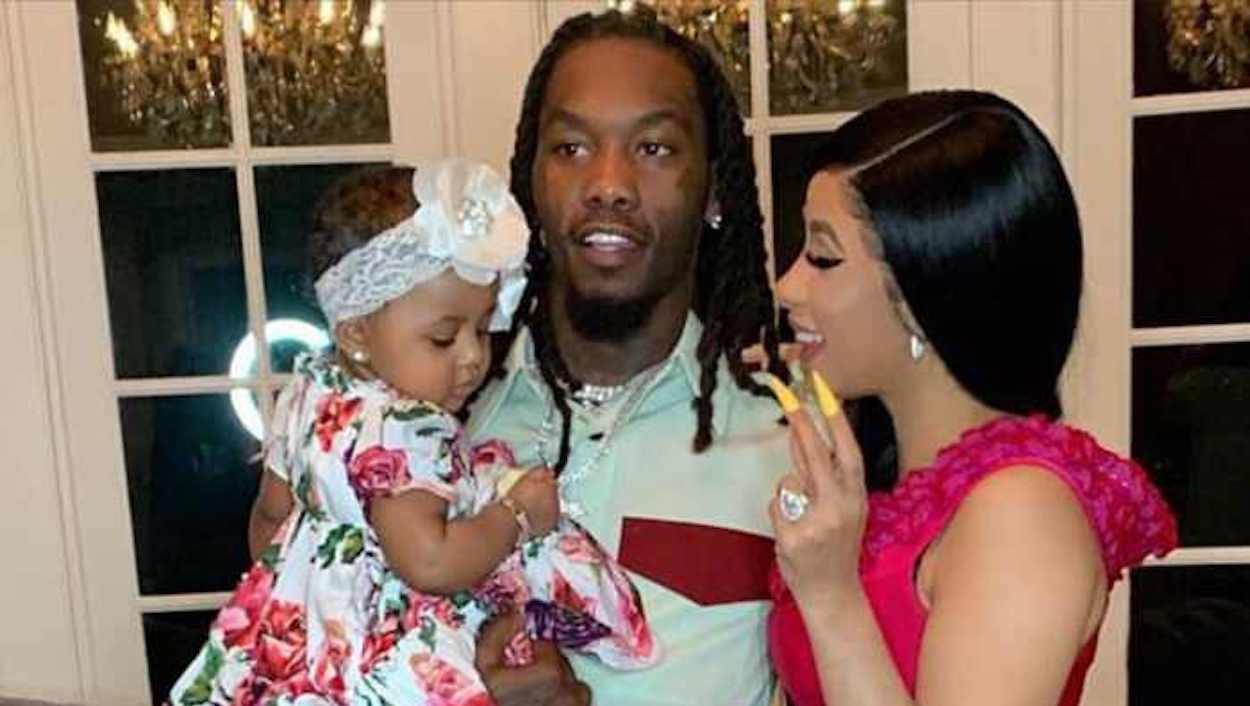 cardi-b, offset, and her daughter