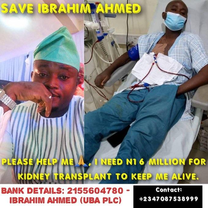 save ibrahim ahmed kidney transplant