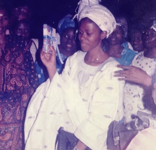 THROWBACK: OCTOBER 7TH, 1988, ENGAGEMENT DAY mike bamiloye and his wife