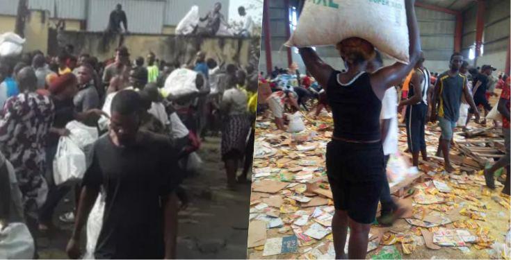 Lagos state govt reacts to looting of COVID-19 palliative warehouse