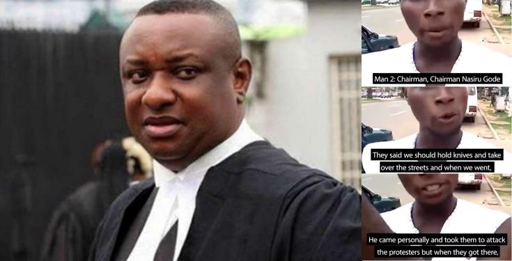 Festus Keyamo Blames Death of His Driver on Protesters, Video Evidence Says Otherwise