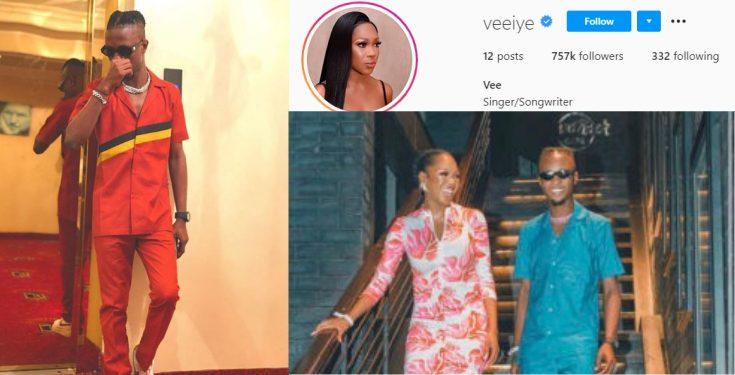 Laycon celebrates vee instagram verified