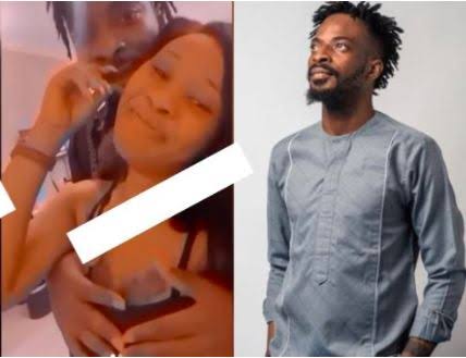 leaked video 9ice pressing breast of another woman