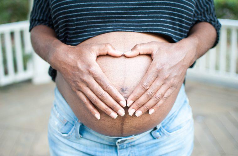 pregnant woman black