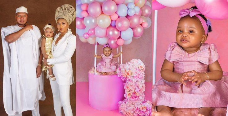 Stephanie Coker reveals face of daughter for the first time as she clocks 1