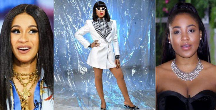 "It's different and classy" - Cardi B Applauds Erica's Fashion Style