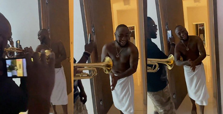 Davido treated to a surprise on his birthday