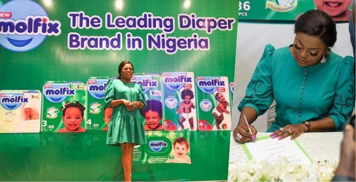Funke Akindele becomes first ever brand ambassador of Molfix in Nigeria