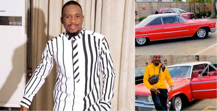 Actor Junior Pope gifts himself a vintage car as Christmas gift (Video)