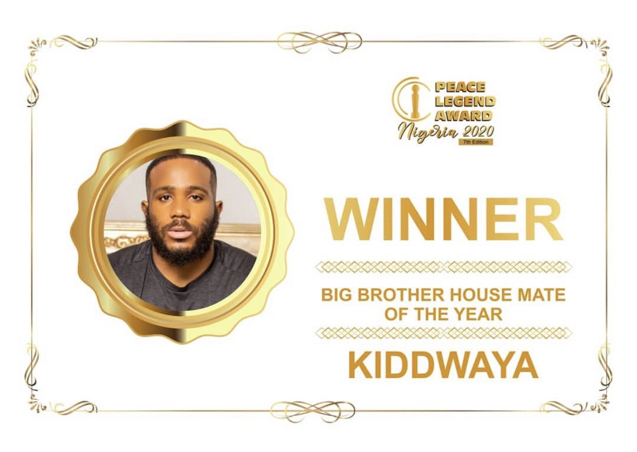 Kiddwaya - Housemate Of The Year Award