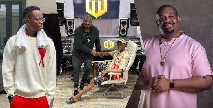 Reactions as comedian, Sydney Talker signs Don Jazzy