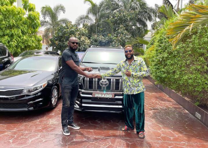 E-Money gifts cars on his birthday