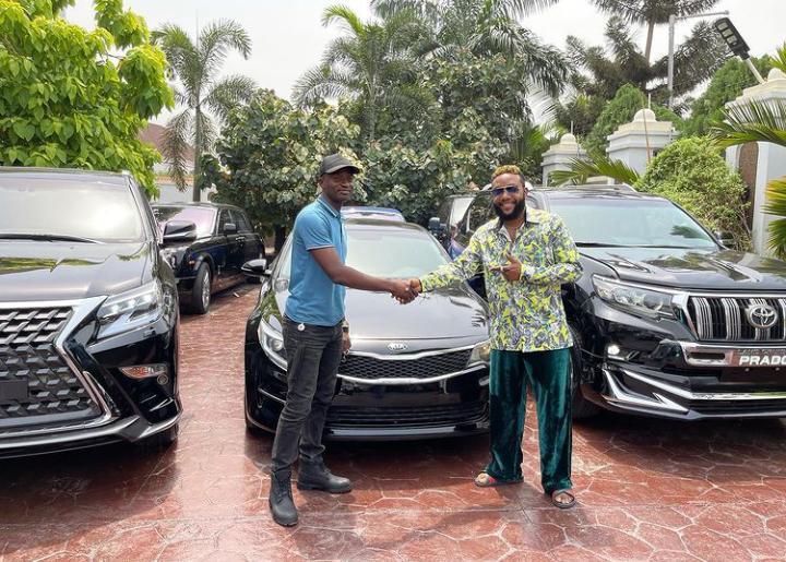 E-Money gifts cars on his birthday