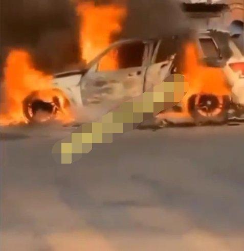 Fire razes lady's N9M Mercedes Benz hours after flaunting it (Video)