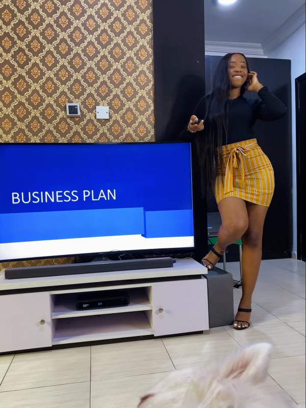 Lady whose husband asked to present business proposal shares update