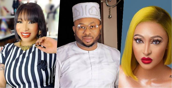 As Churchill introduces Rosy Meurer as his wife, old video where she denied Tonto Dikeh’s accusation of sleeping with Churchill surfaces