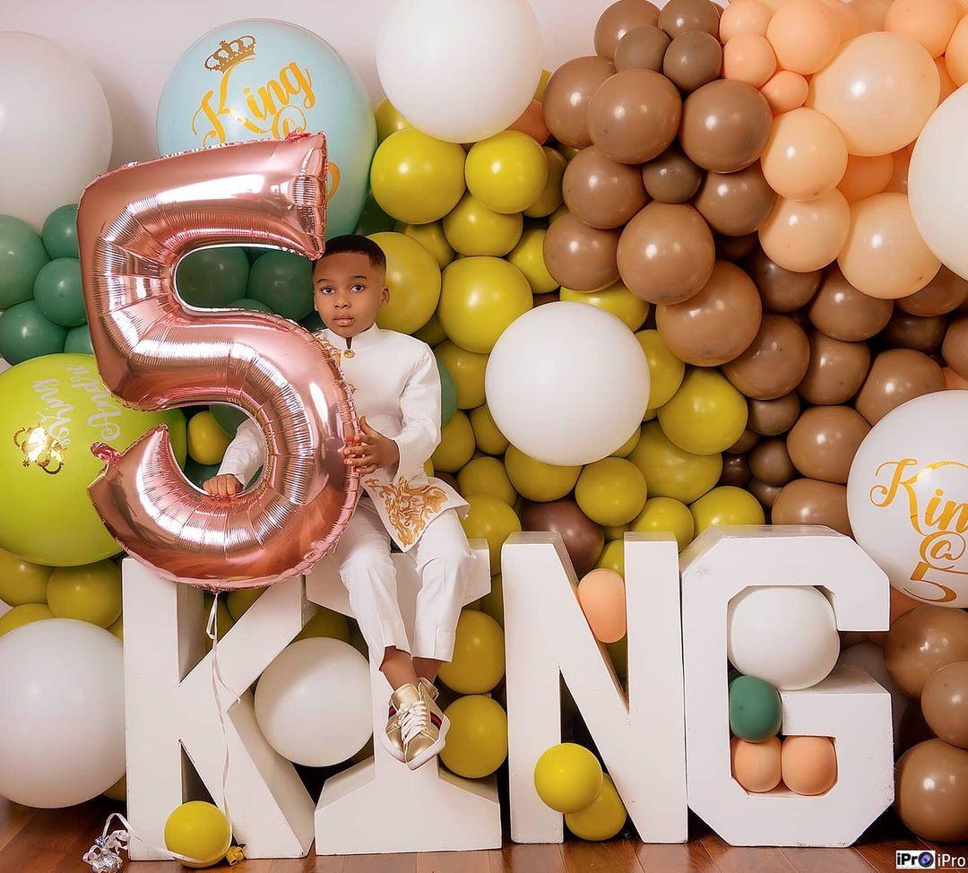 Tonto celebrates son on his birthday