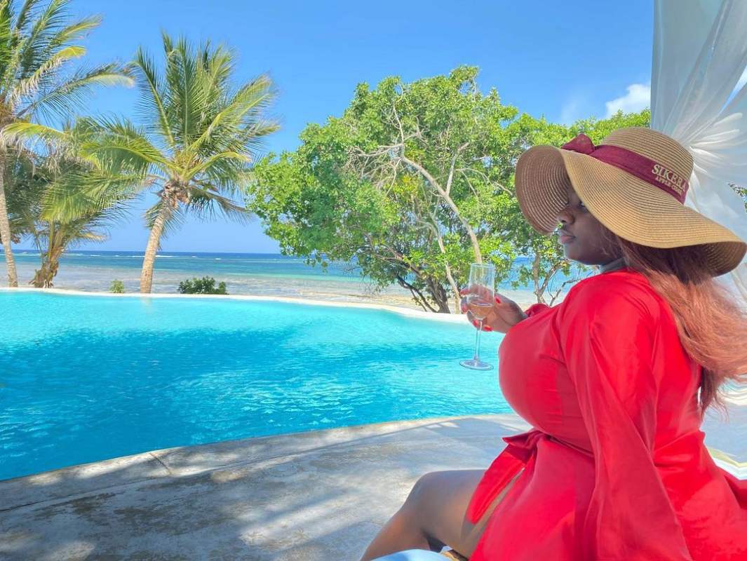Reality star, Dorathy shares throwback baby girl life of her vacation in Kenya
